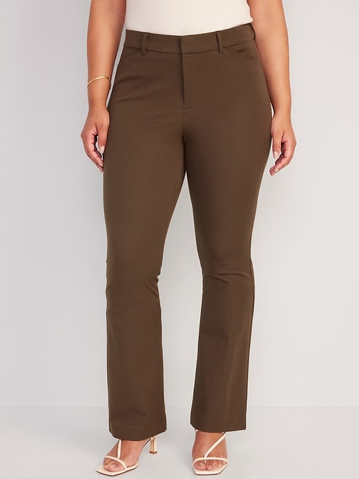 High Waist Flared Brown Jeans Women In Khaki, Black, And Brown Perfect For  Clothing And Trousers 210616 From Lu02, $24.59