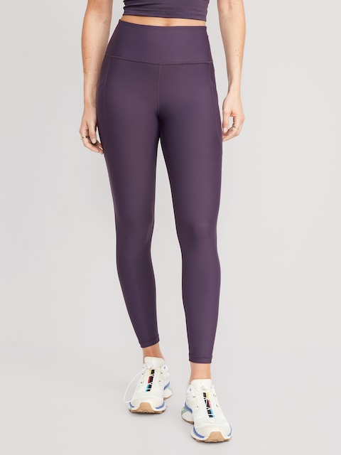 High-Waisted PowerSoft 7/8 Pocket Leggings - Nebula