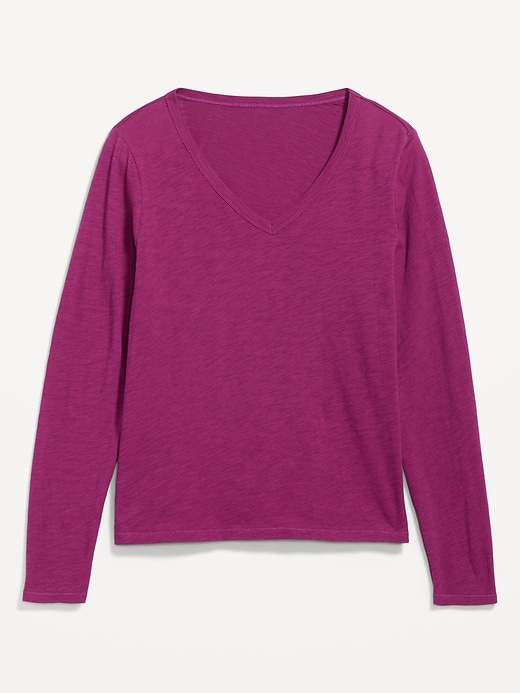 Image number 4 showing, EveryWear Long-Sleeve Slub-Knit T-Shirt