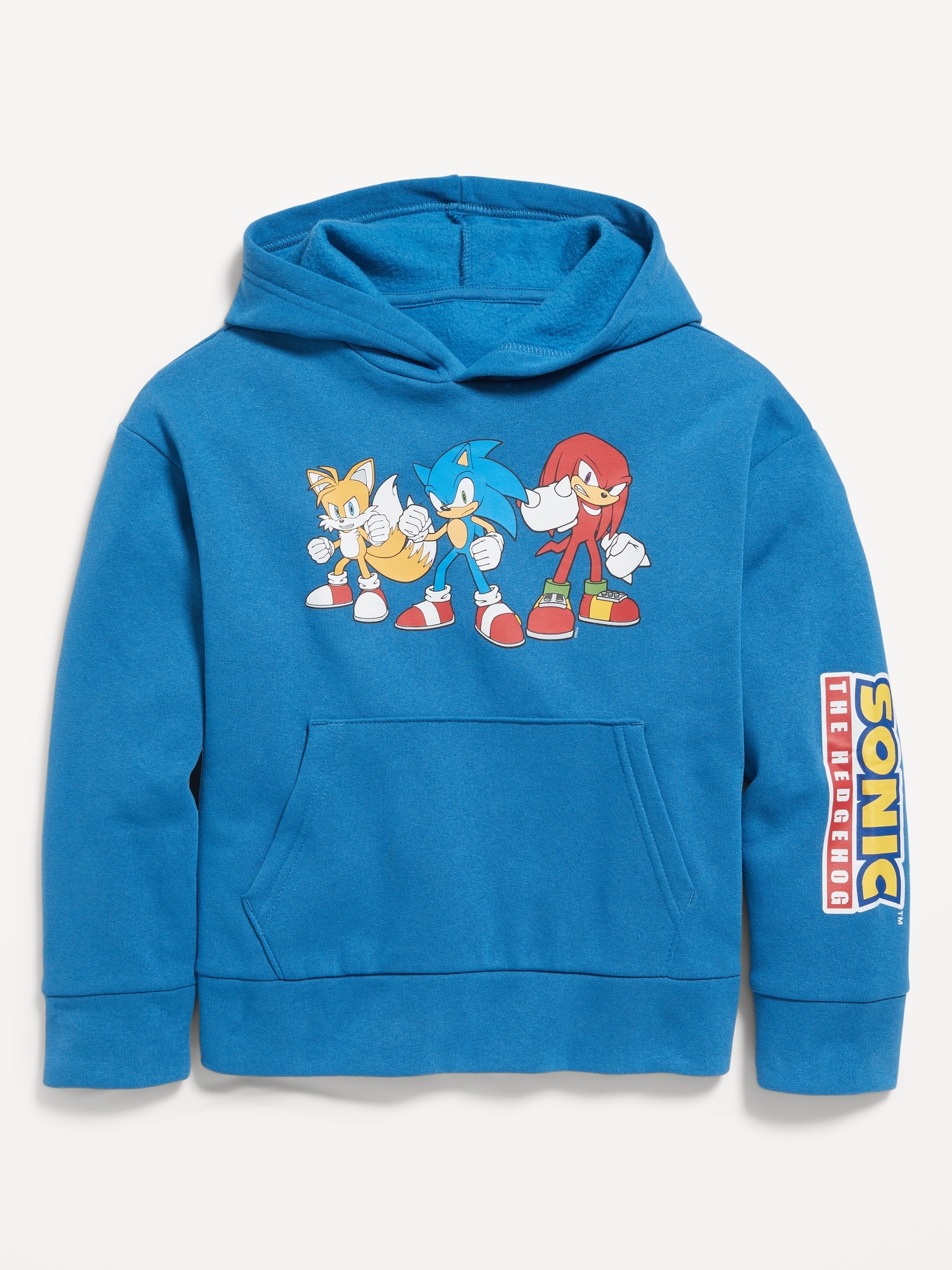 Gender-Neutral Licensed Pop-Culture Pullover Hoodie for Kids | Old