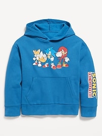 View large product image 9 of 10. Gender-Neutral Licensed Pop-Culture Pullover Hoodie for Kids