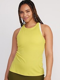 UltraLite Rib-Knit Racerback Tank Top for Women | Old Navy