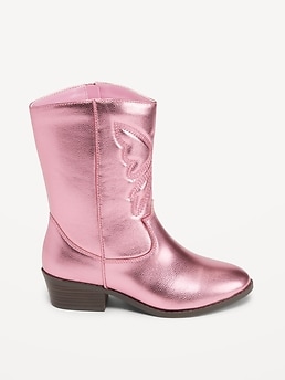 Shiny clearance cowboy boots