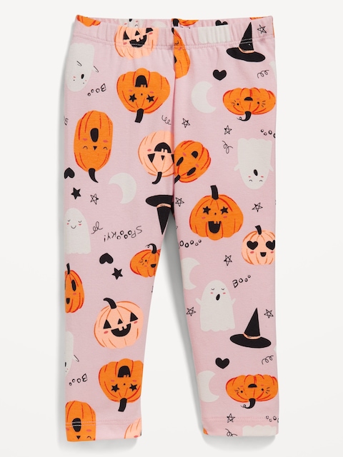 Printed Full-Length Leggings for Toddler Girls