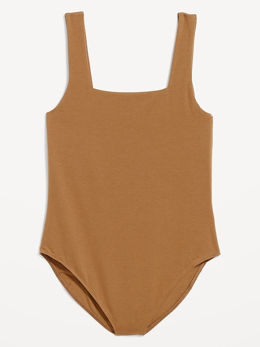 Image number 4 showing, Square-Neck Tank Top Bodysuit