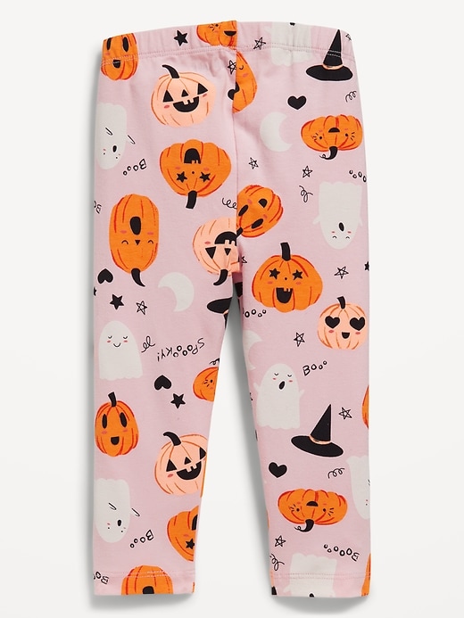 Image number 2 showing, Printed Full-Length Leggings for Toddler Girls