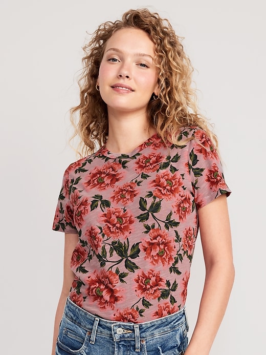 Image number 1 showing, EveryWear Slub-Knit T-Shirt