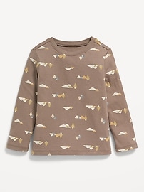 Image number 1 showing, Unisex Long-Sleeve T-Shirt for Toddler