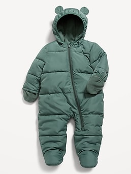 Baby girl snowsuit gap best sale