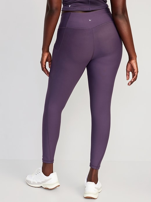 Soft Surroundings Purple High Rise Leggings Women's Size XL Tall
