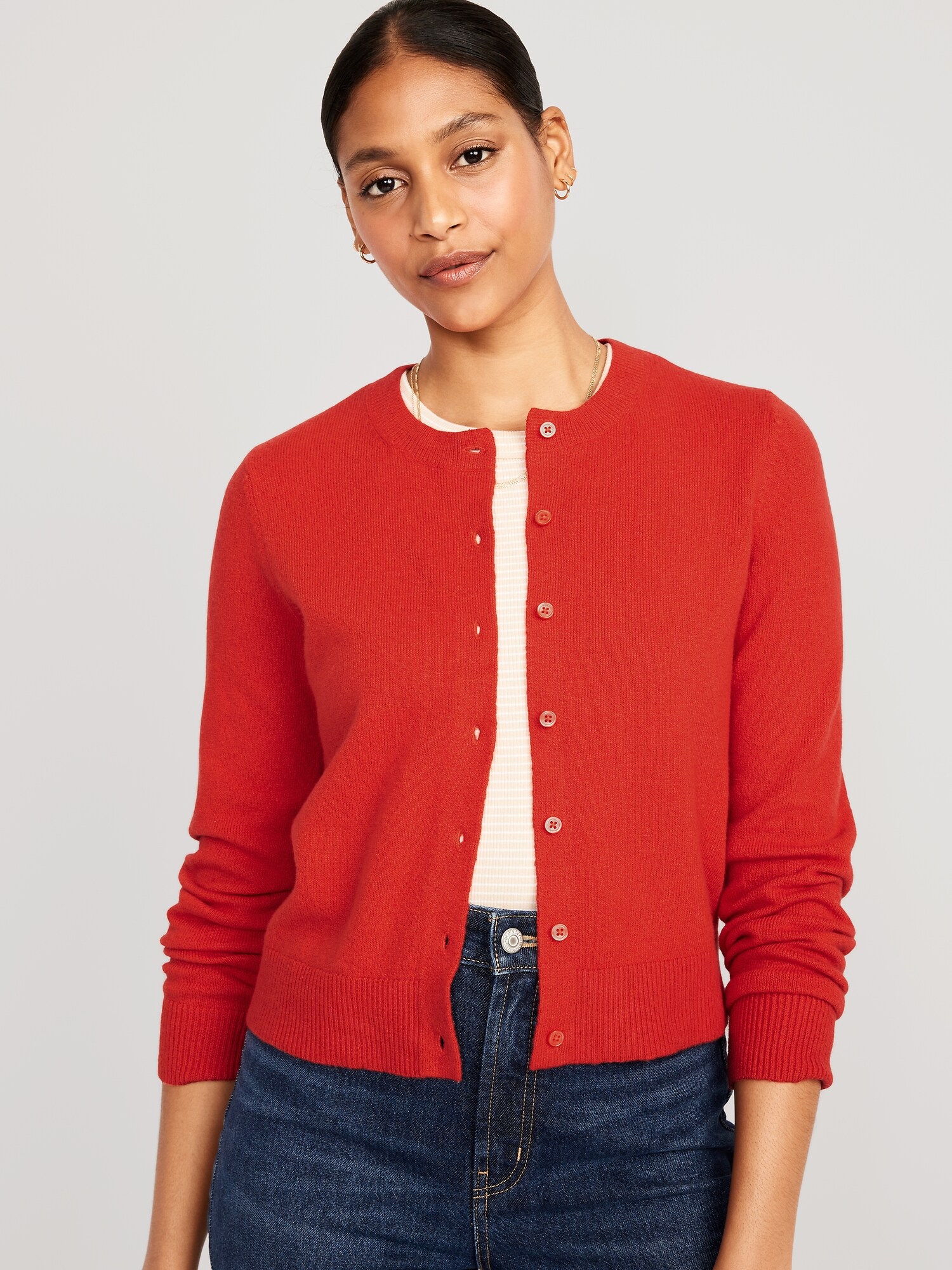 SoSoft Cropped Cardigan Sweater for Women | Old Navy