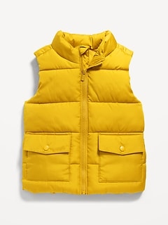 Unisex Frost-Free Water-Resistant Puffer Vest for Toddler