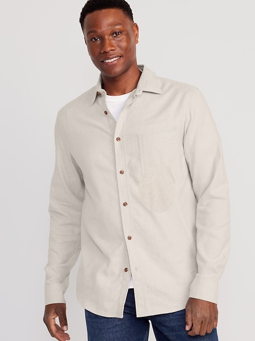 L'image numéro 1 présente Chemise en flanelle