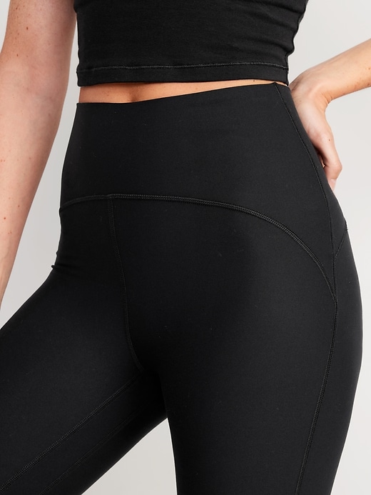 Image number 4 showing, Extra High-Waisted PowerLite Lycra® ADAPTIV Flare Leggings