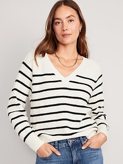 Women's V-Neck Sweater, Women's Clearance