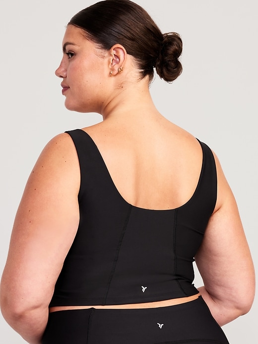 Image number 7 showing, Light Support PowerSoft Longline Sports Bra