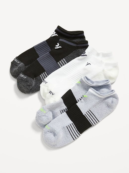 Voir une image plus grande du produit 1 de 1. Paquet de trois paires de chaussettes de course Go-Dry pour homme