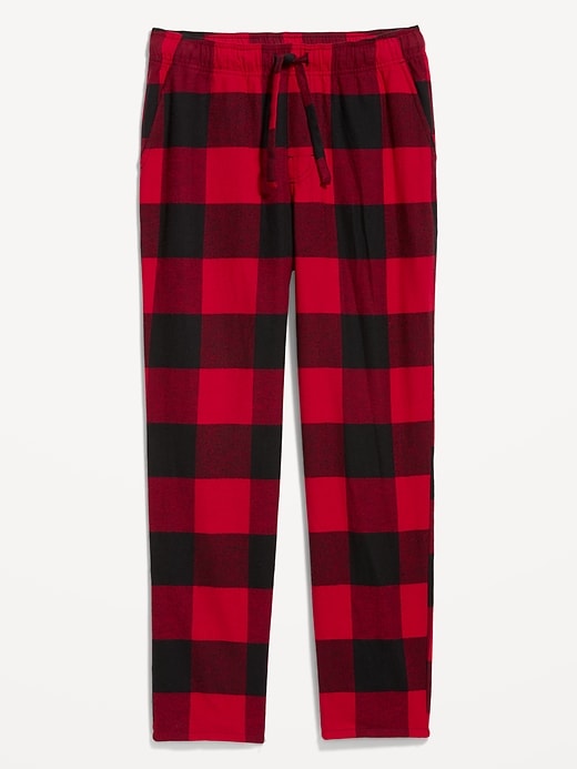 L'image numéro 8 présente Pantalon de pyjama en flanelle assorti