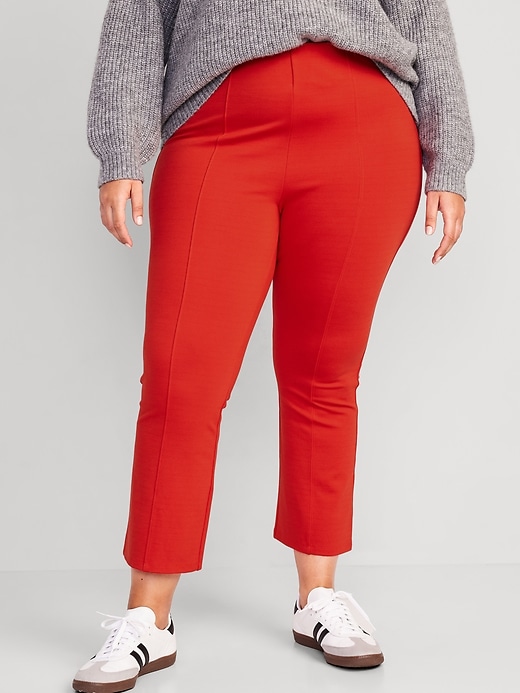 Extra High-Waisted Stevie Crop Kick Flare Pants