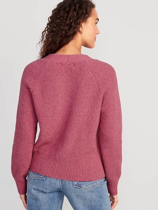 Image number 2 showing, Shaker-Stitch Cardigan Sweater