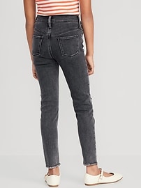 Image number 2 showing, High-Waisted Rockstar 360° Stretch Ripped Jeggings for Girls