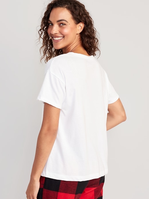 Image number 2 showing, Matching Holiday-Graphic T-Shirt