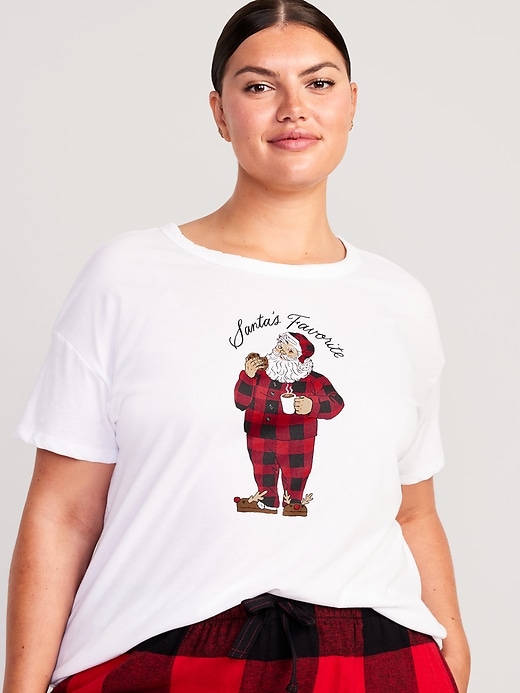 Image number 7 showing, Matching Holiday-Graphic T-Shirt