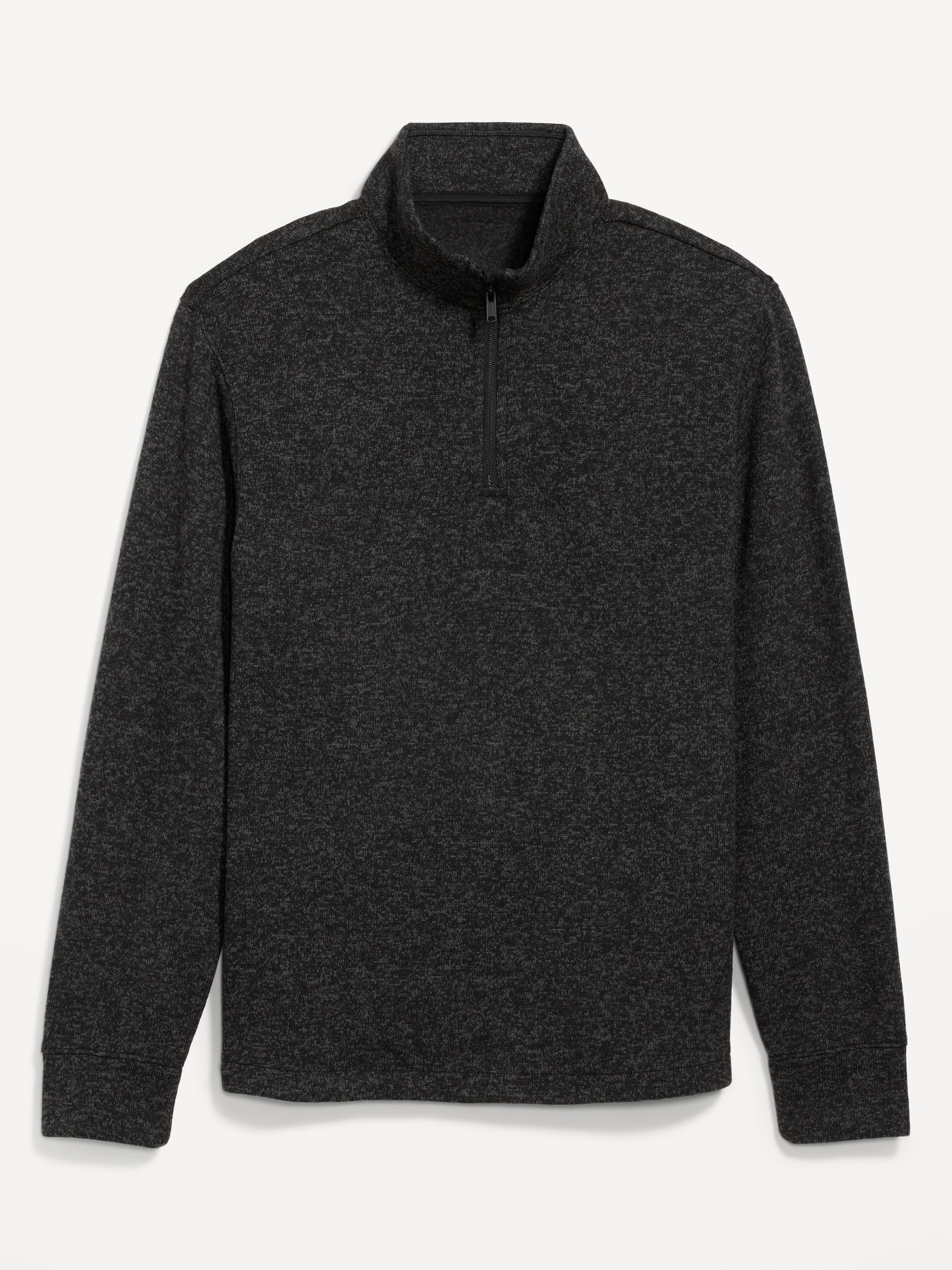 Sweater-Knit 1/4-Zip Pullover for Men | Old Navy