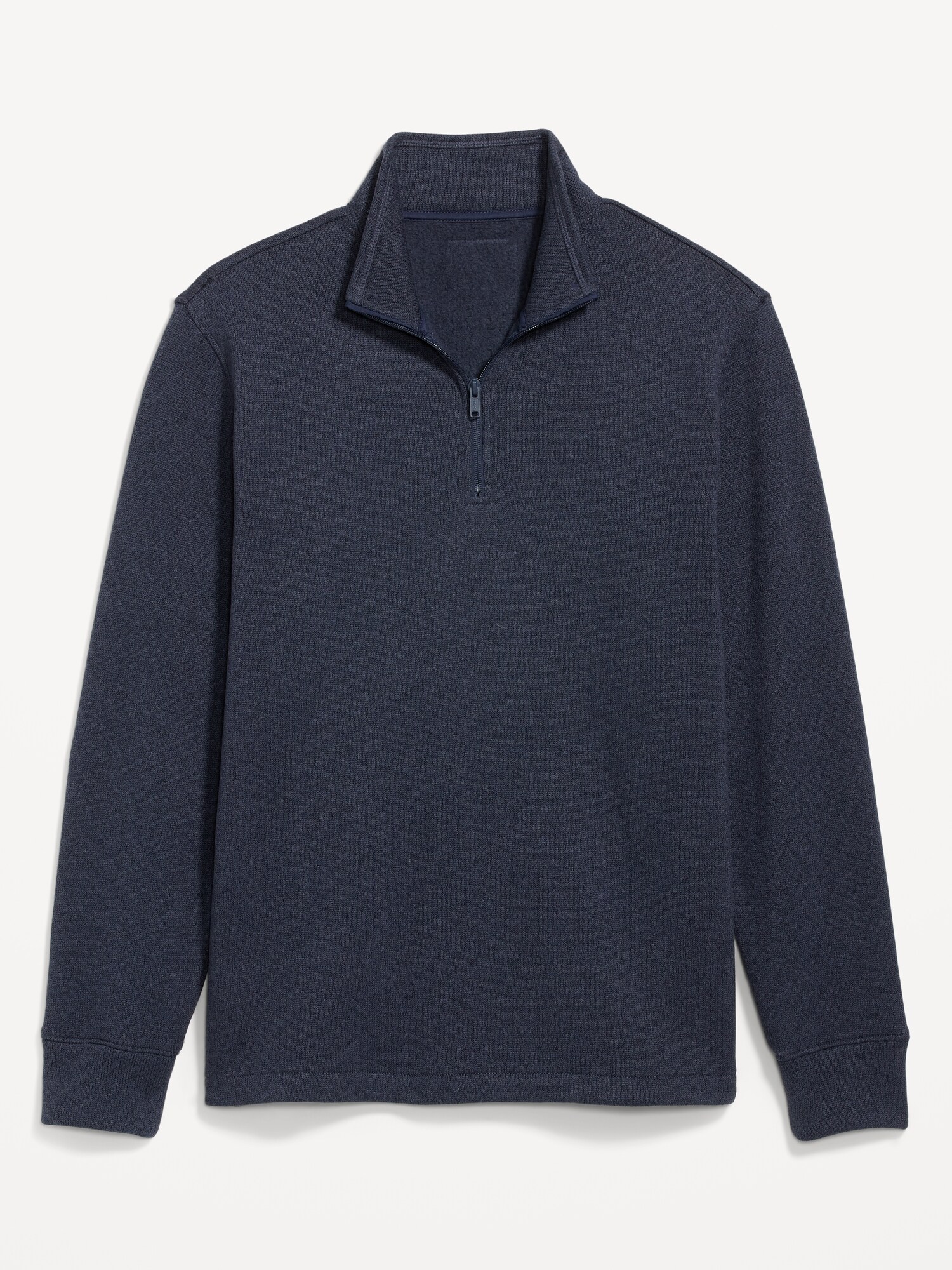 Sweater-Knit 1/4-Zip Pullover for Men | Old Navy