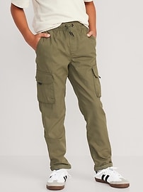 Image number 1 showing, Built-In Flex Tapered Tech Cargo Pants for Boys