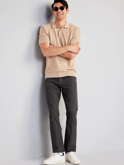 Image number 3 showing, Straight Five-Pocket Pants