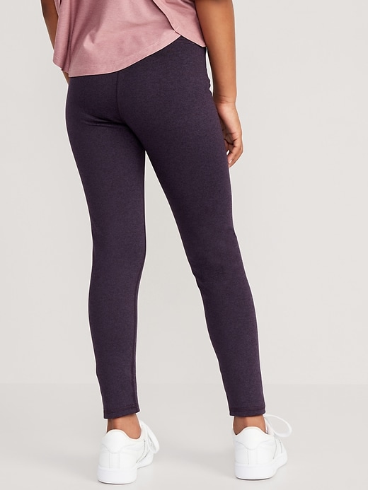 High-Waisted PowerPress 7/8-Length Leggings for Girls