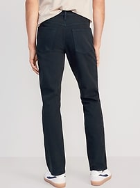 L'image numéro 2 présente Pantalon droit à cinq poches