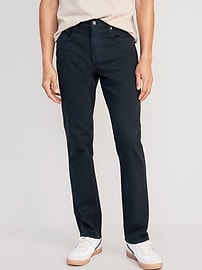 L'image numéro 1 présente Pantalon droit à cinq poches
