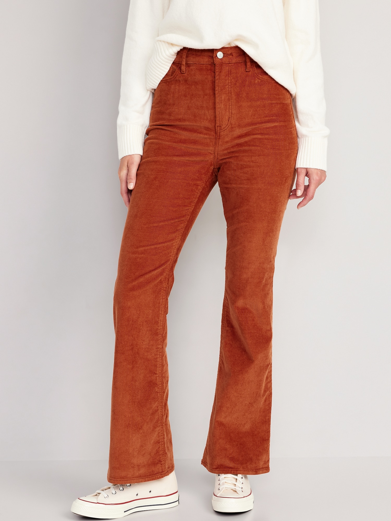 Higher High-Waisted Flare Corduroy Pants | Old Navy