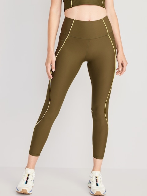 Legging PowerSoft à taille haute longueur 7/8 pour Femme
