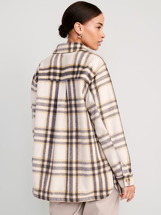 Image number 2 showing, Oversized Soft-Brushed Shacket