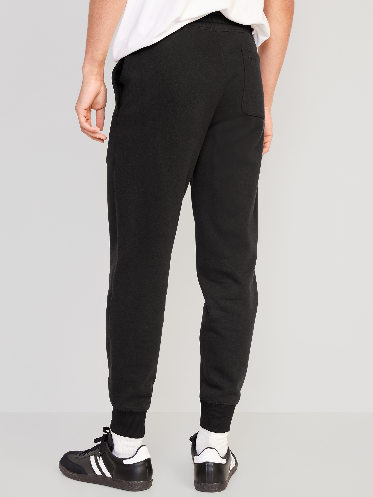 Tapered Ribbed Cotton Sweatpants