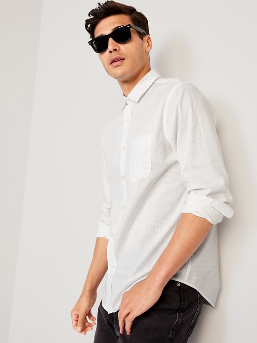 Image number 3 showing, Slim-Fit Built-In Flex Everyday Shirt