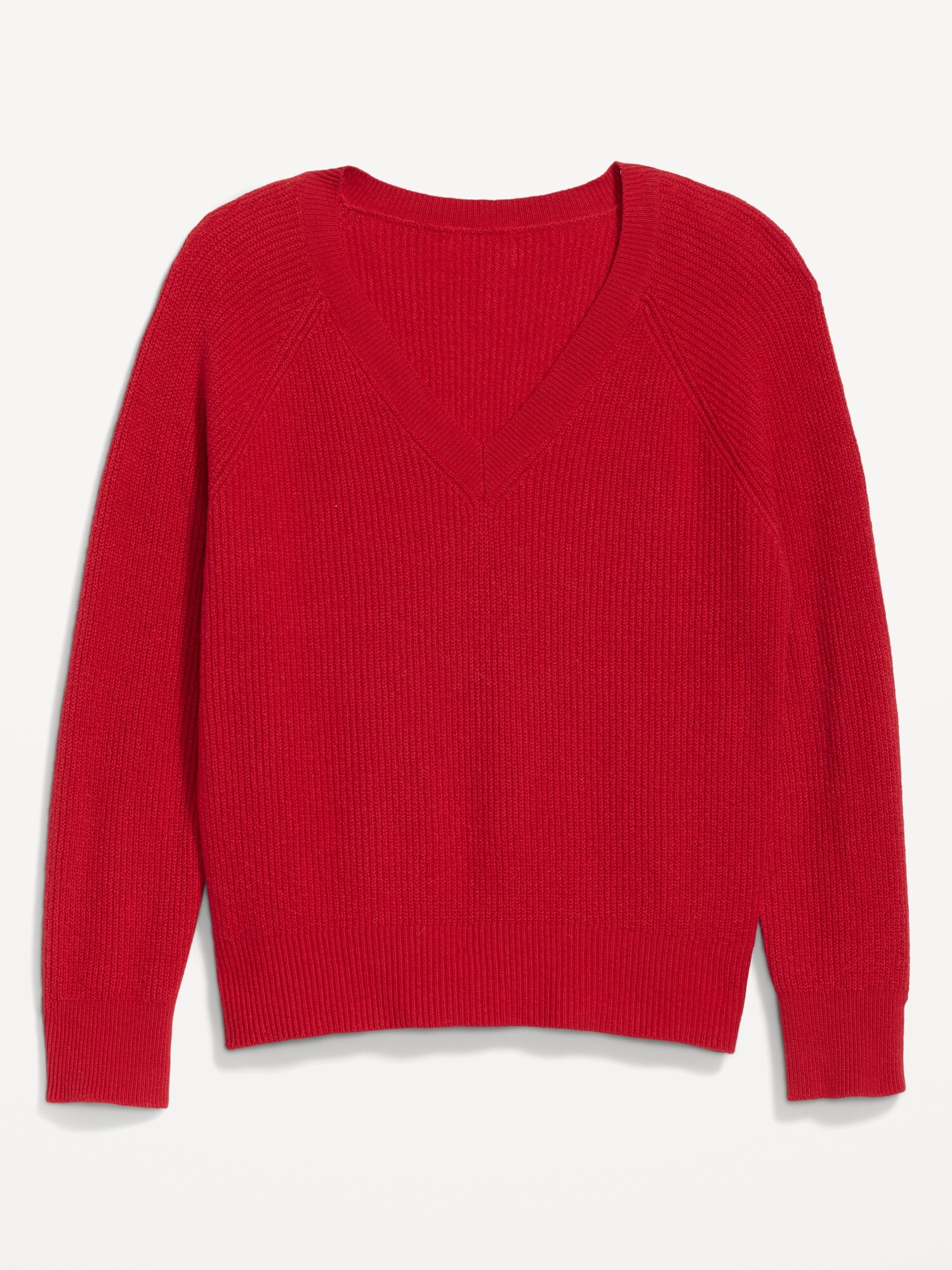 V-Neck Rib-Knit Cocoon Sweater for Women | Old Navy