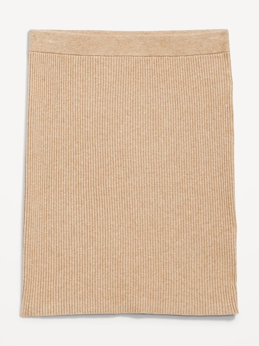 Image number 8 showing, High-Waisted Ribbed Mini Skirt