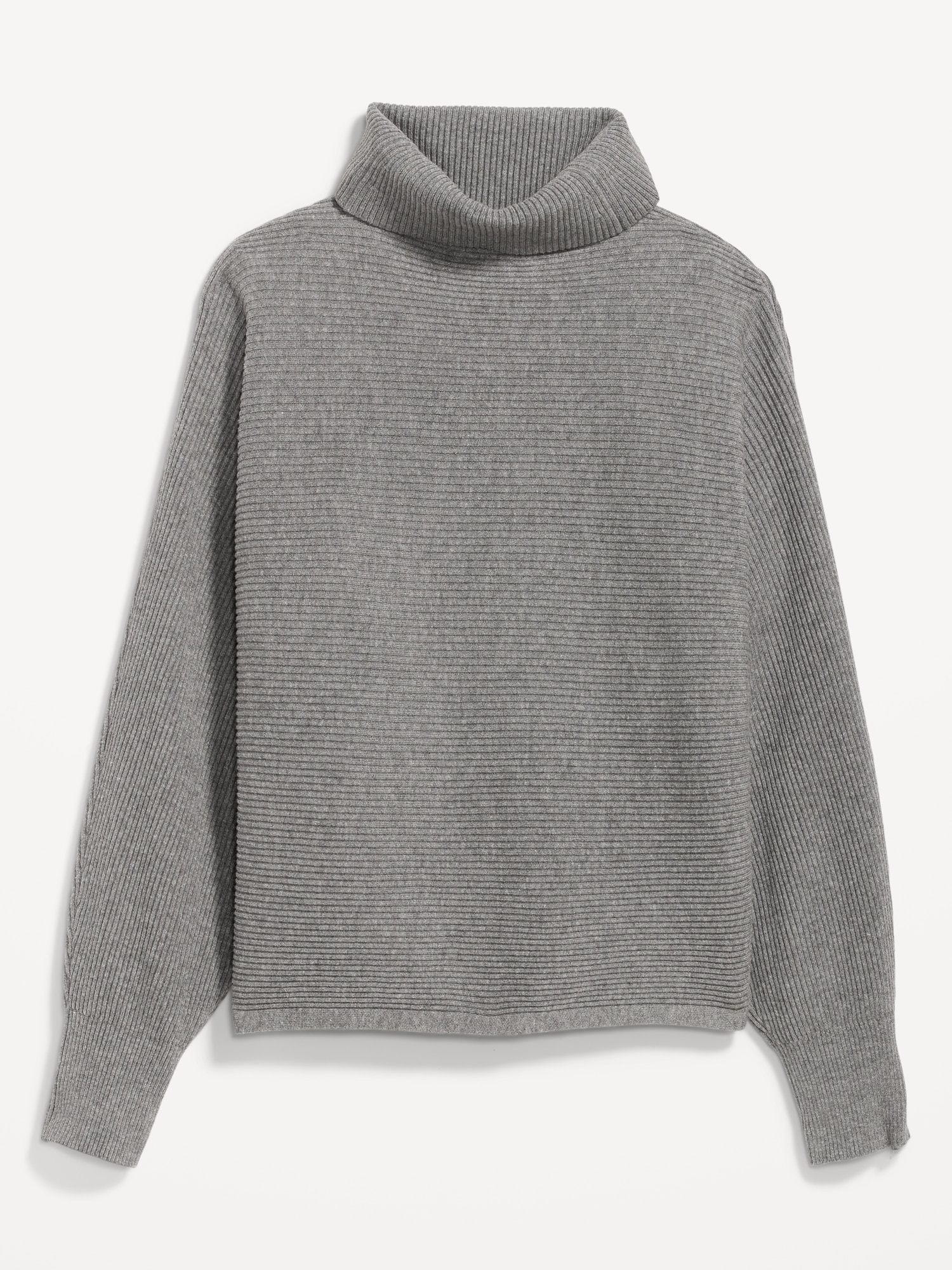 Cropped Rib-Knit Turtleneck Sweater | Old Navy