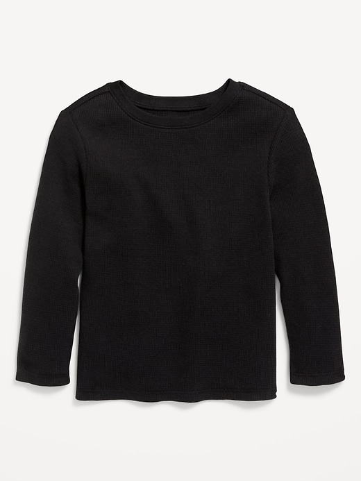 View large product image 1 of 1. Unisex Long-Sleeve Thermal-Knit T-Shirt for Toddler