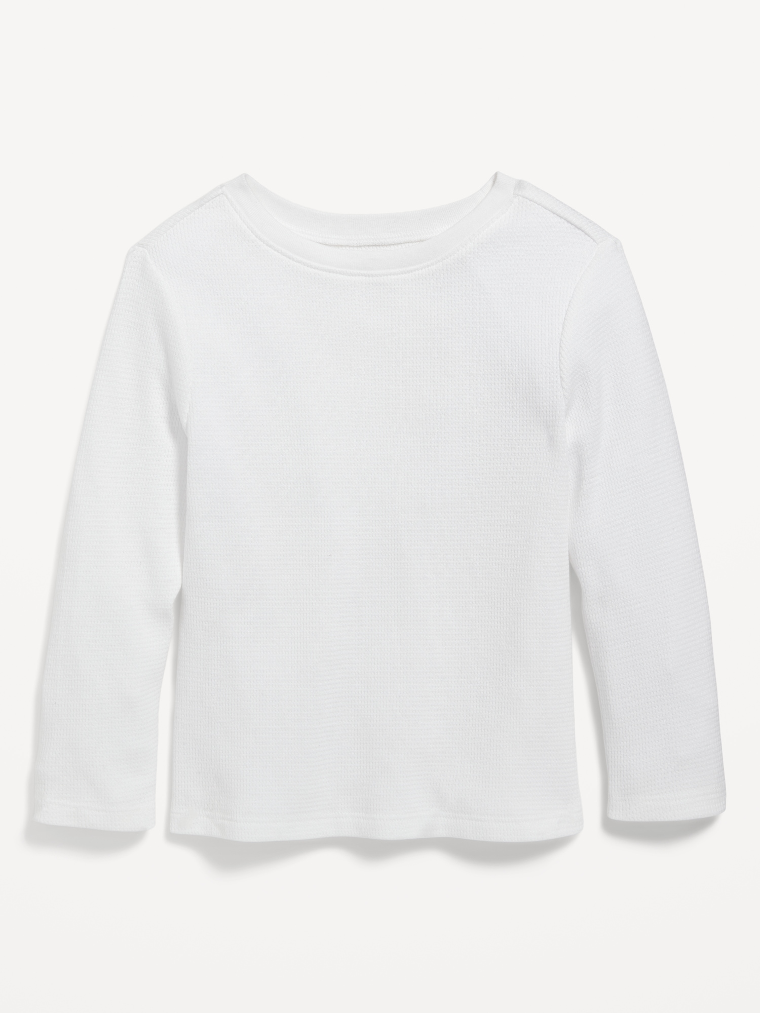 Unisex Long-Sleeve Thermal-Knit T-Shirt for Toddler
