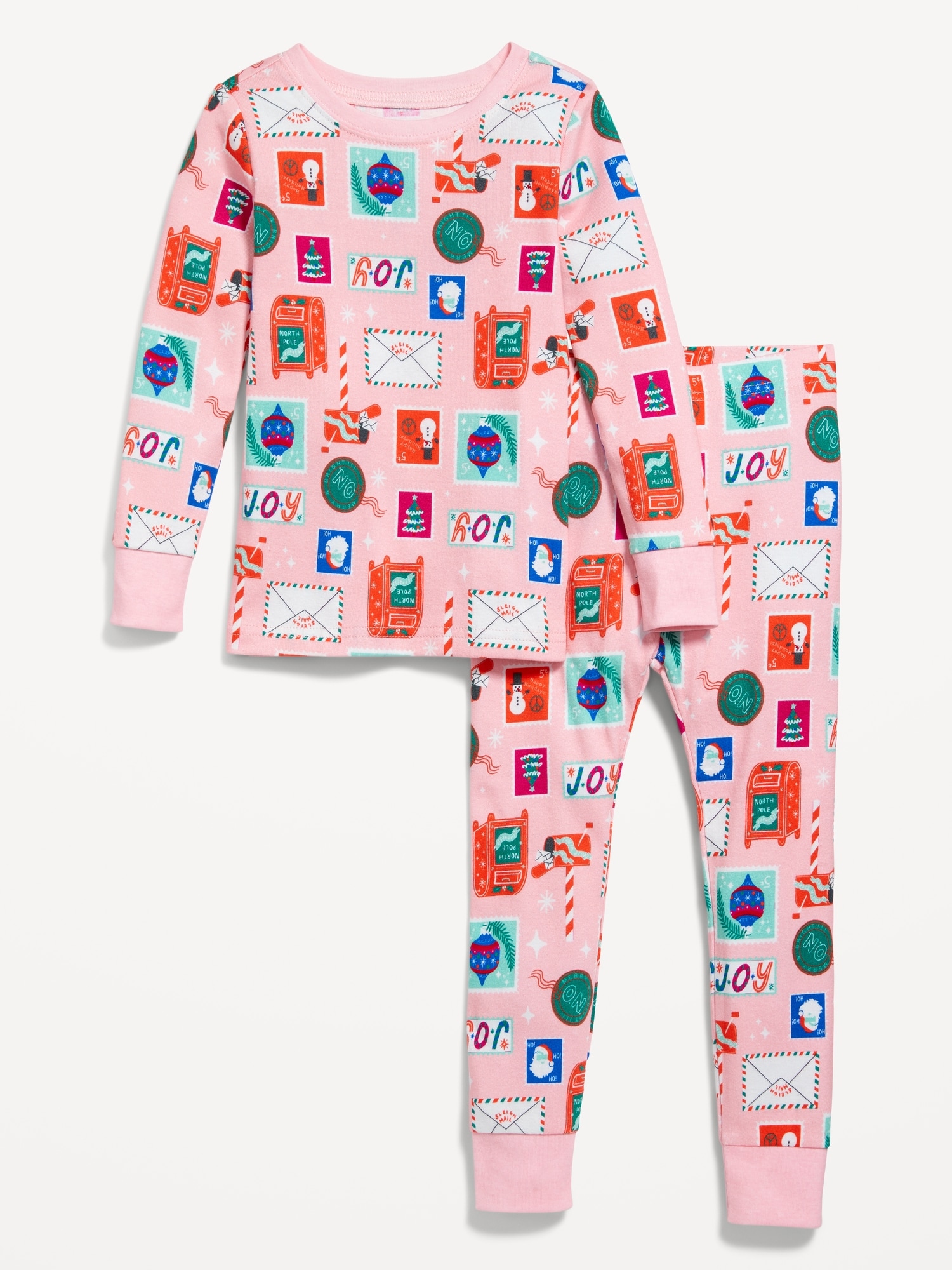 Unisex Snug-Fit Pajama Set for Toddler & Baby