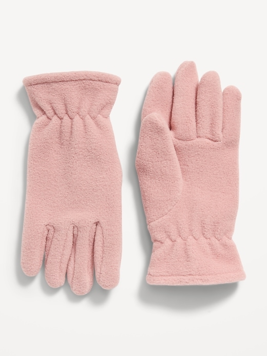 View large product image 1 of 1. Gender-Neutral Go-Warm Micro Fleece Gloves for Kids