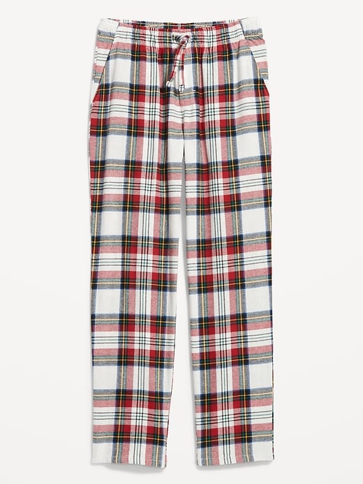 L'image numéro 3 présente Pantalon de pyjama en flanelle assorti