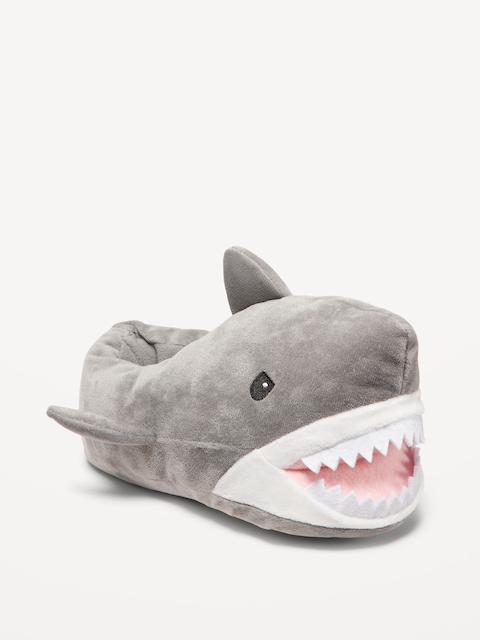 Pantoufles unisexe en micromolleton en forme de bestiole pour Enfant - Gris