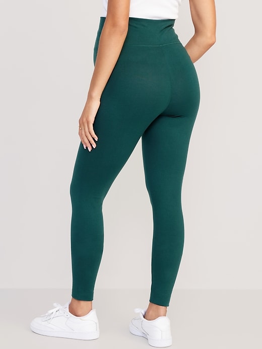 L'image numéro 2 présente Legging de maternité à panneau couvrant