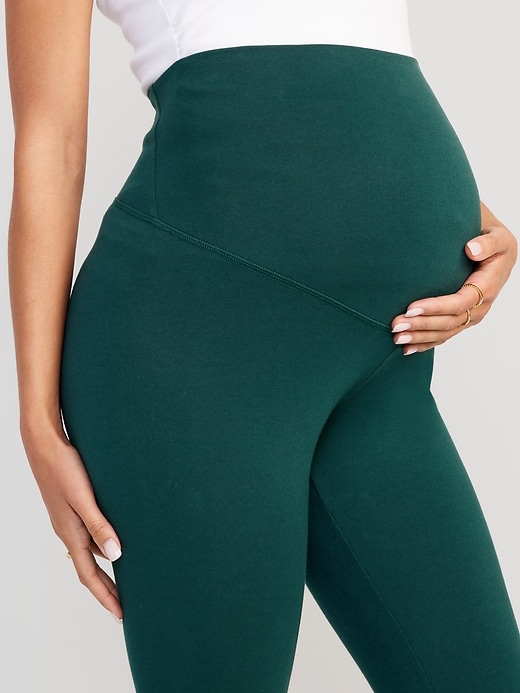 L'image numéro 5 présente Legging de maternité à panneau couvrant